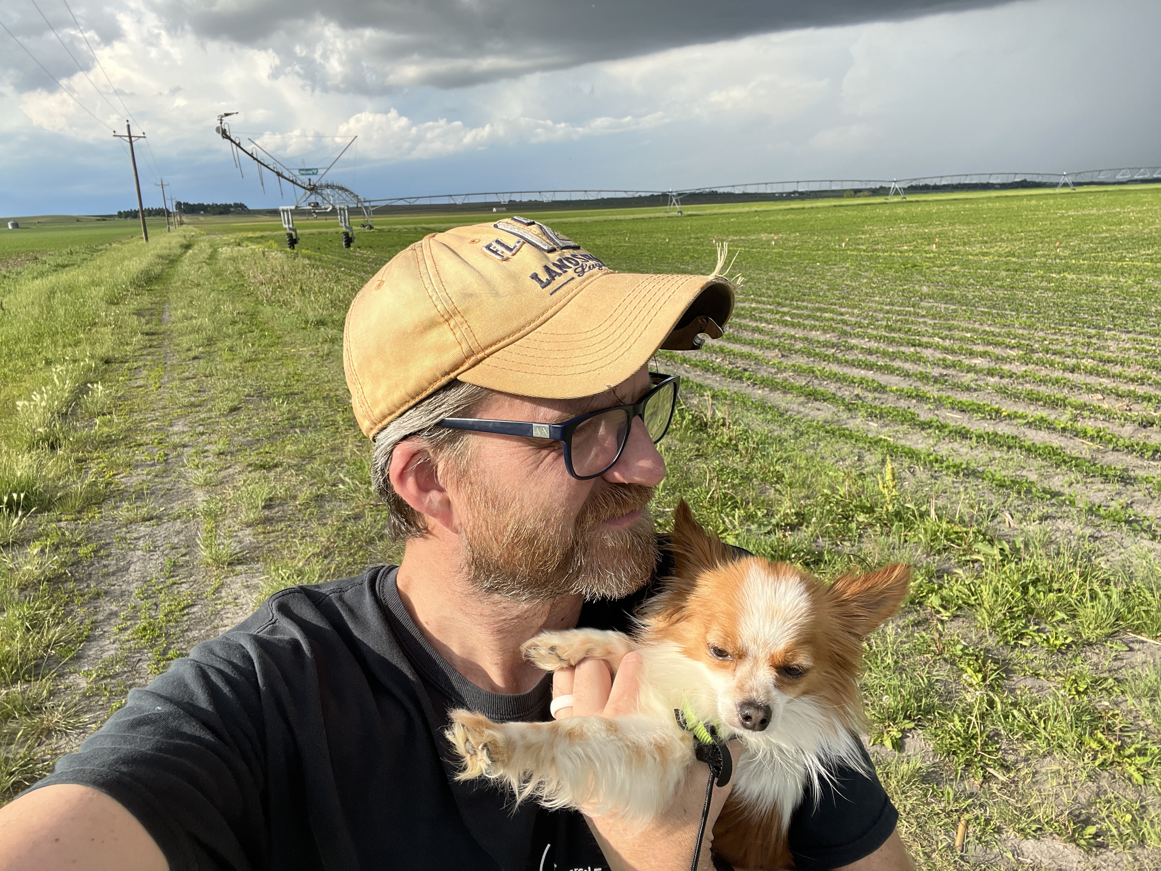 Live storm chasing severe weather coverage by Mike and John